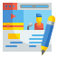 AI-Based Content Generator Icon